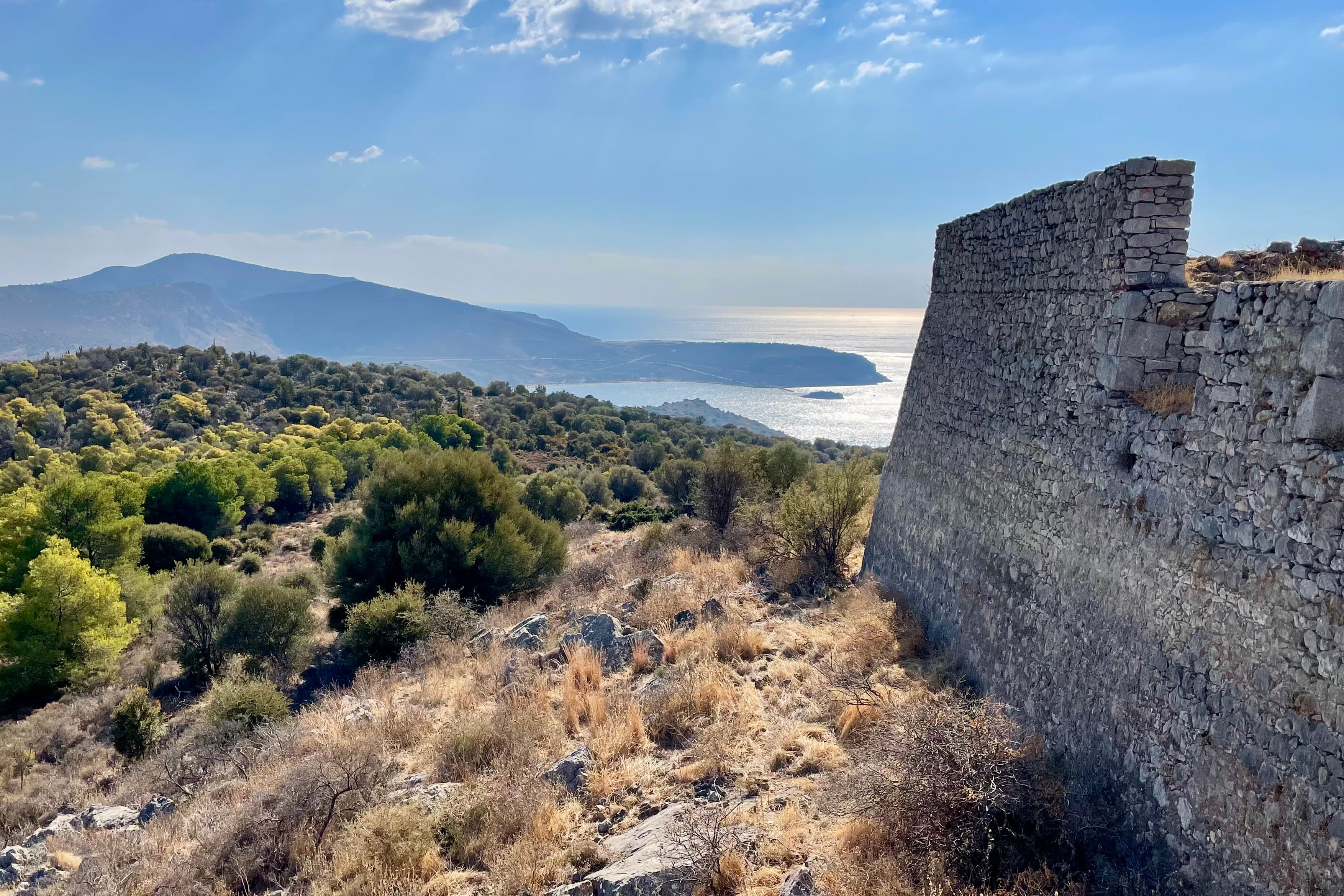 Aussicht von der Achilles-Bastion