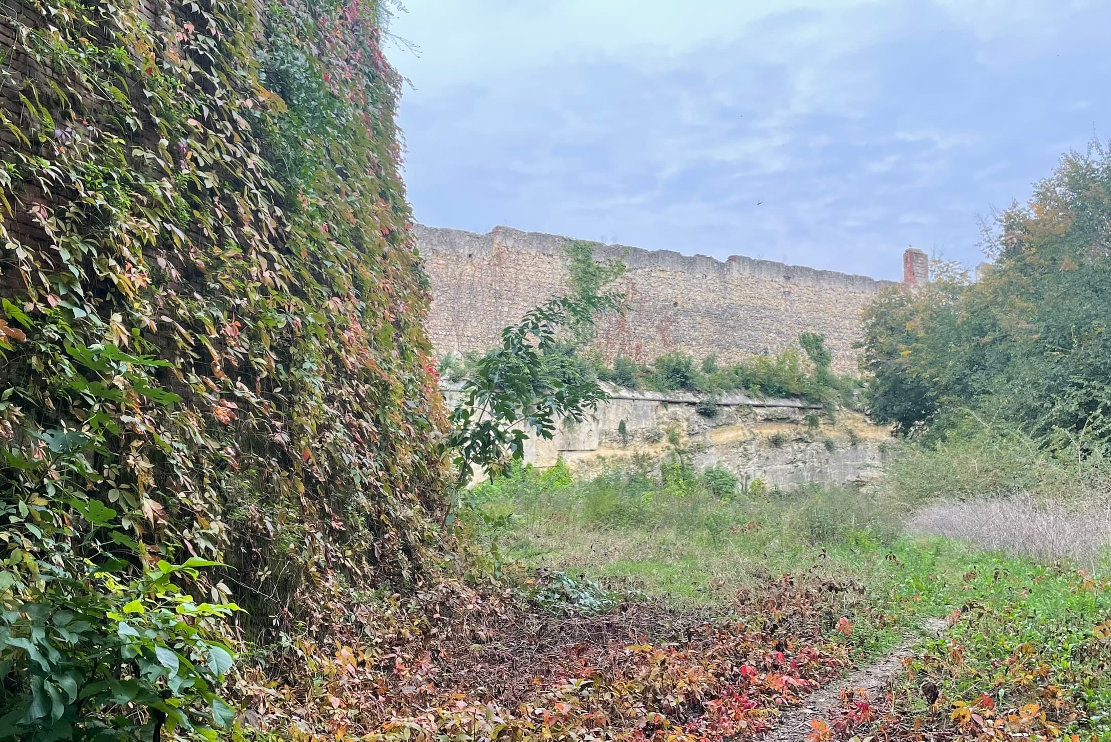 Ein Stück der Stadtmauer<br>